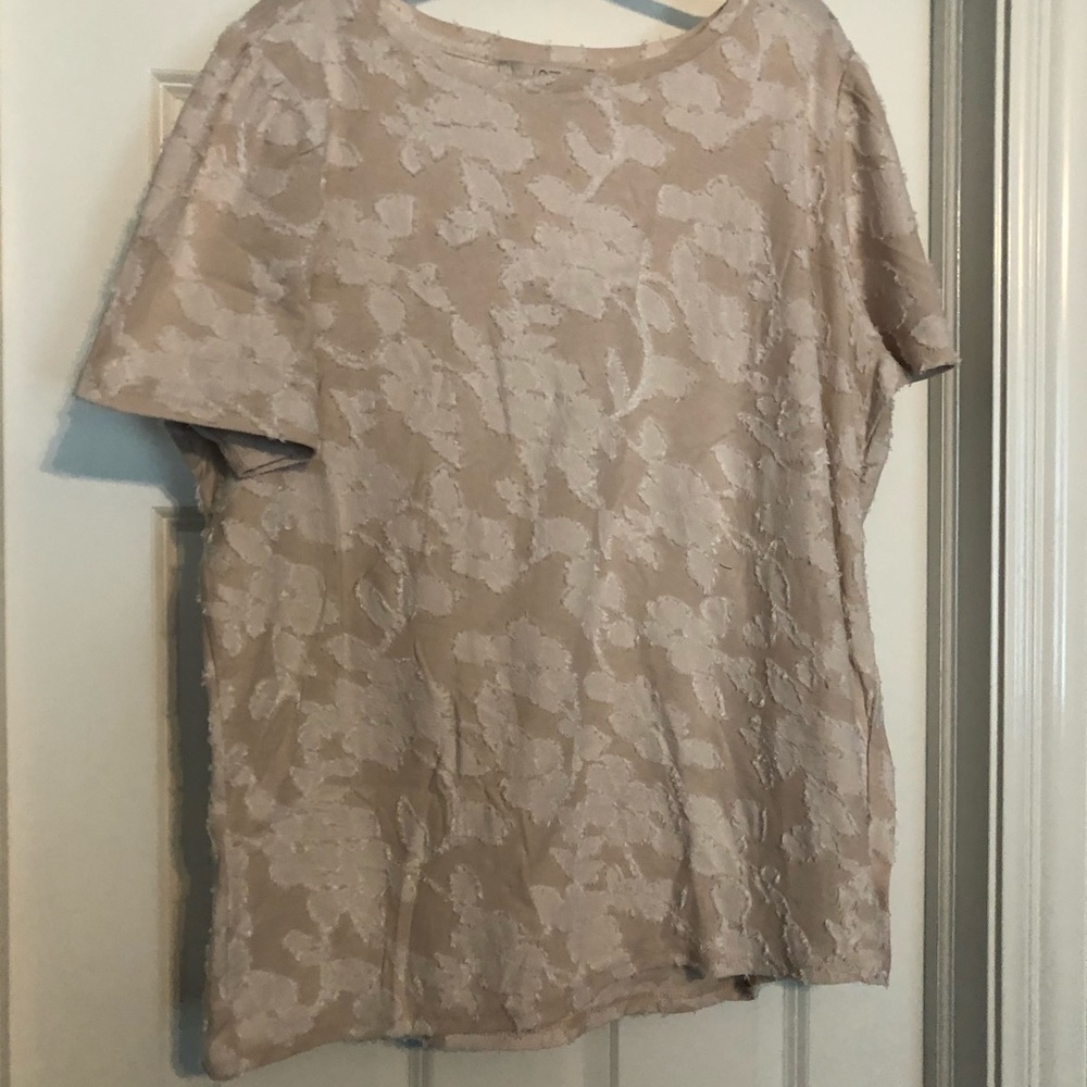 LOFT distressed T-shirt